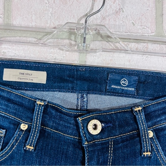 AG Adriano Goldschmied The Stilt Cigarette Leg Jeans Size 29 - Picture 7 of 8